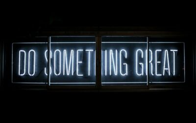 Do Something Great sign