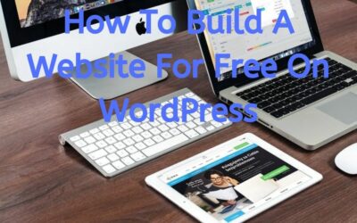 How to build a website for free on wordpress