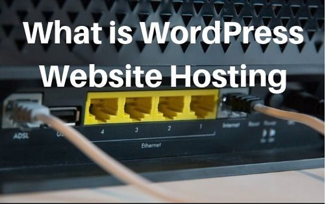 what is wordpress website hosting